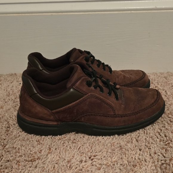 Rockport Other - Rockport Men's Brown Leather Lace UP Shoes / Size 10**see description**